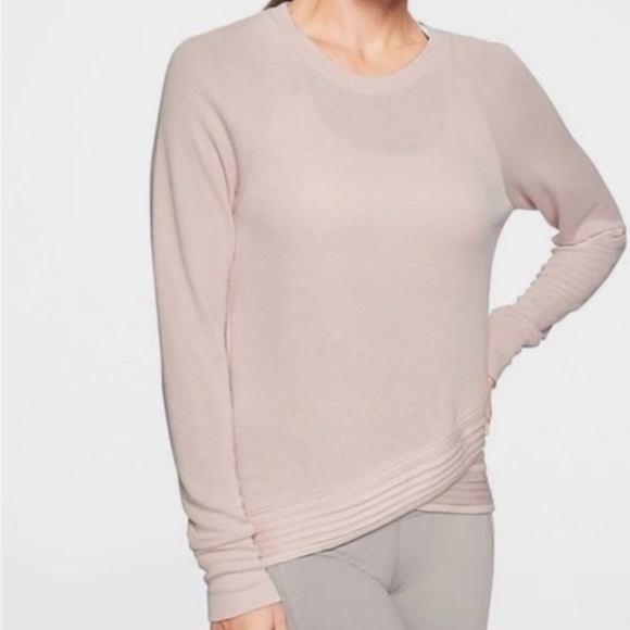 Athleta Serenity Criss Cross Modal Sweatshirt - Picture 1 of 7